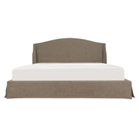 Weston King Storage Bed Brown