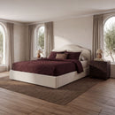 Maggie Queen Storage Bed Cream