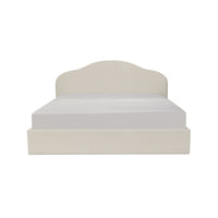 Maggie Queen Storage Bed Cream