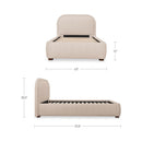 Colin Twin Bed Light Brown