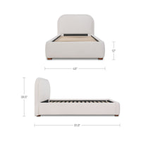 Colin Twin Bed Oatmeal