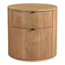 Theo 2 Drawer Nightstand Natural