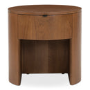 Theo 1 Drawer Nightstand Brown