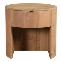 Theo 1 Drawer Nightstand Natural