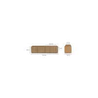 Plank Media Cabinet Natural