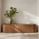 Theo Media Bench Brown