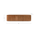 Theo Media Bench Brown