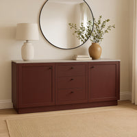 Nadine Sideboard Deep Burgundy