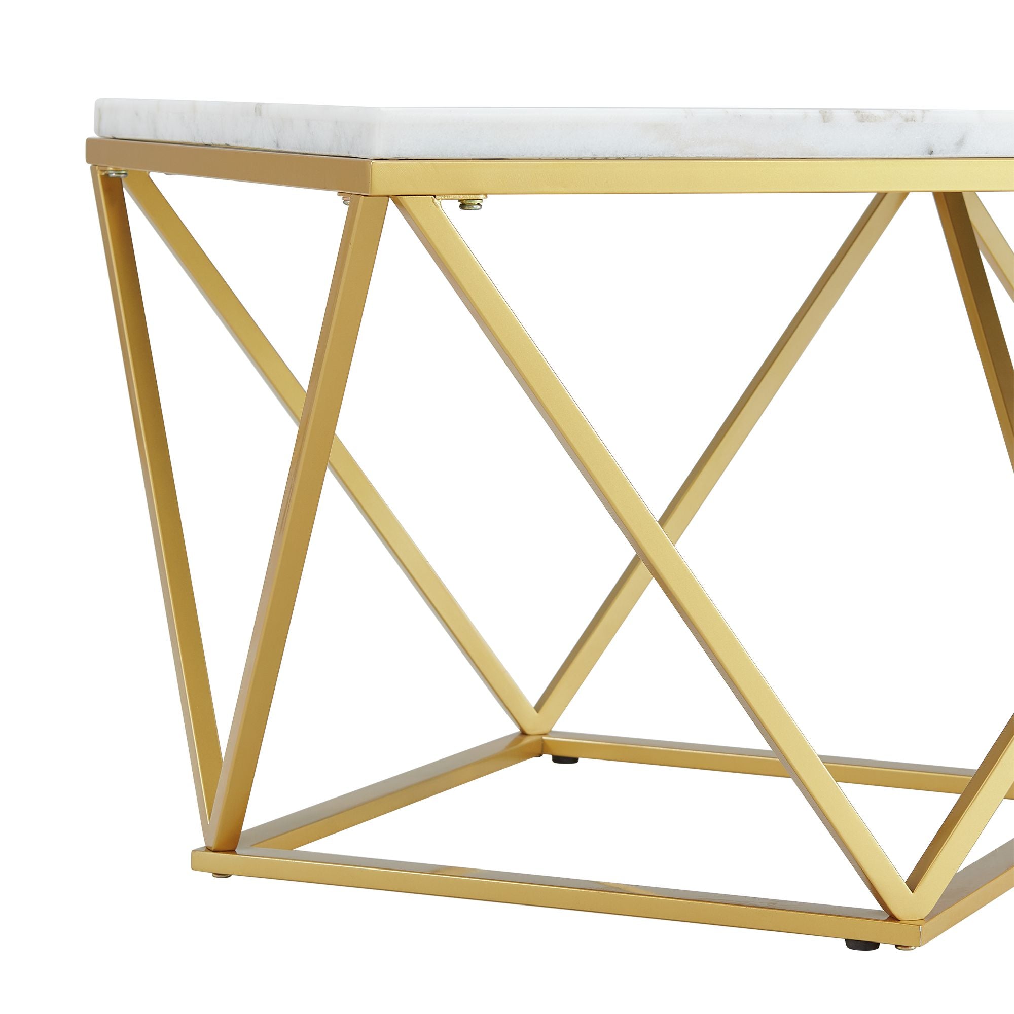 Riko-Rectangular-Coffee-Table-W/Gold-Metal-Leg