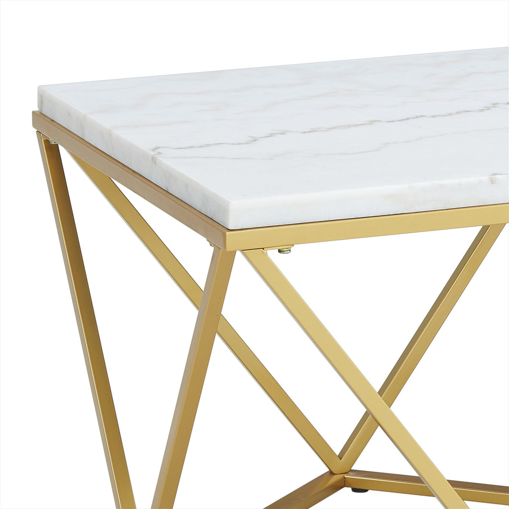 Riko-Rectangular-Coffee-Table-W/Gold-Metal-Leg