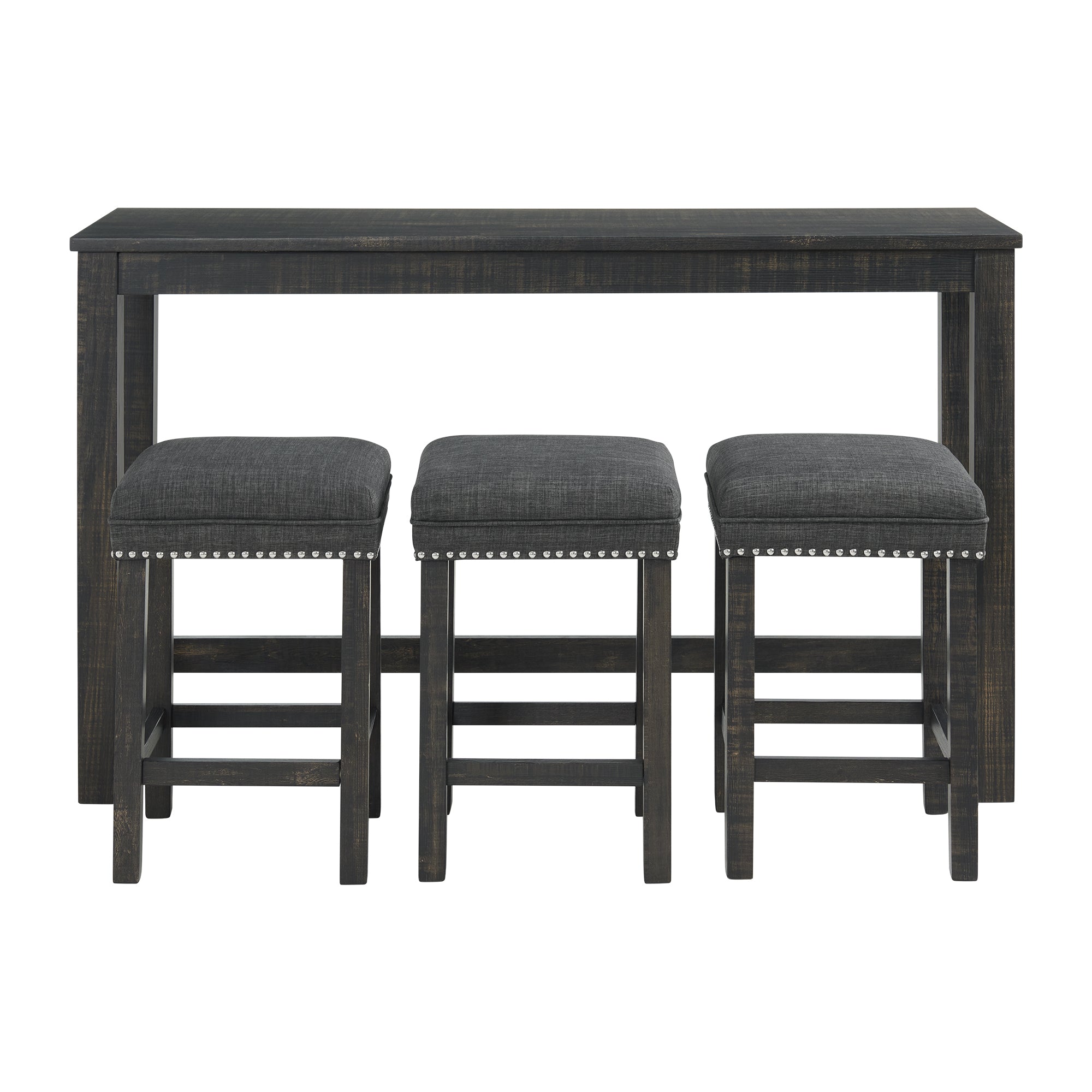 River-Occasional-Bar-Table-Single-Pack-Grey-(Table-+-Three-Stools)