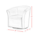 Rocket-6273-Swivel-Chair-Riviera-6273-Black-ISTA-3-packaging)