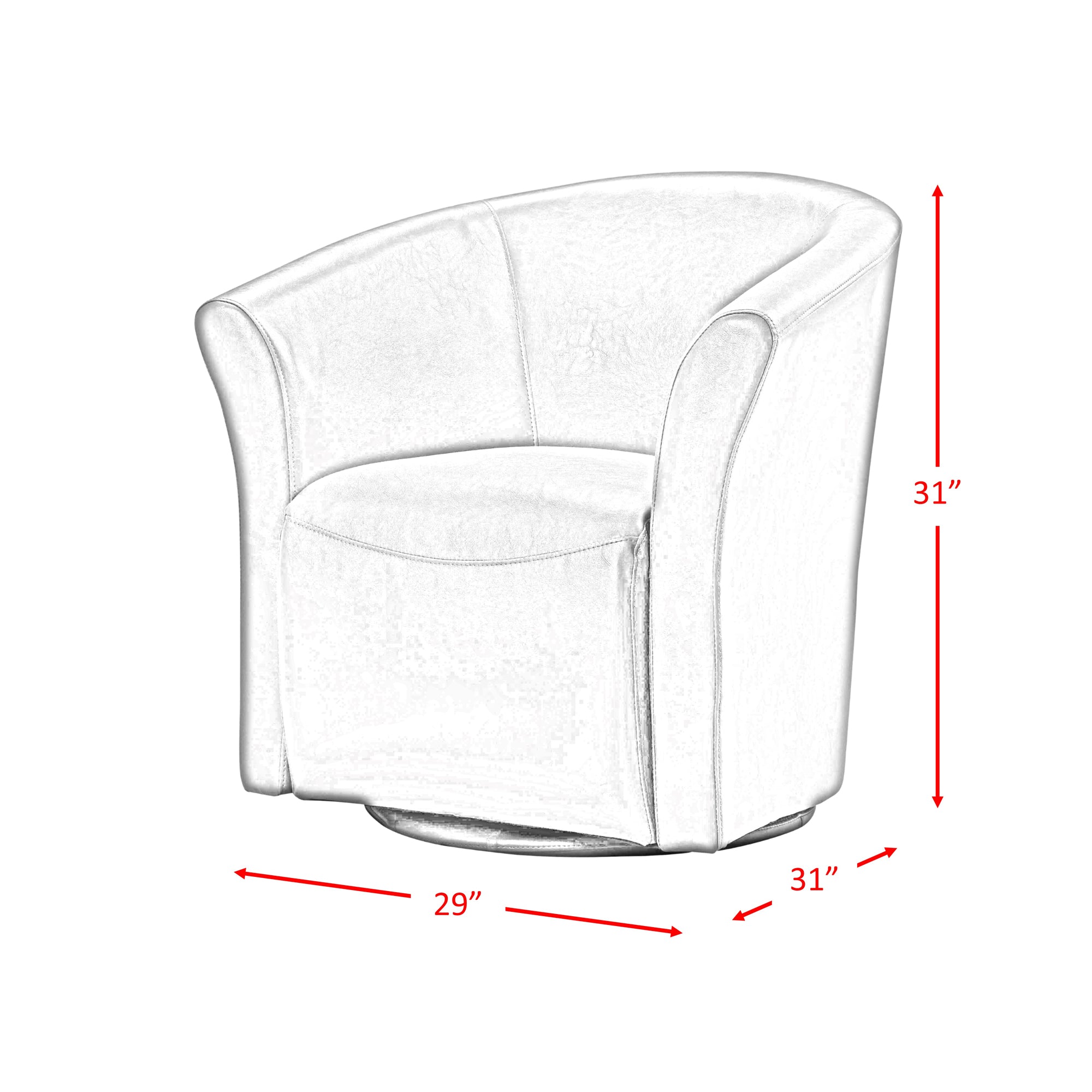 Rocket-6273-Swivel-Chair-Riviera-6273-Black-ISTA-3-packaging)