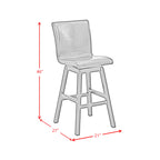 Rylan-Swivel-Barstool-in-Dark-Espresso-PU-(2-Per-Carton)