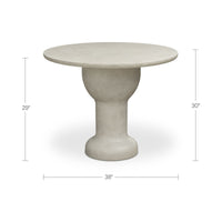 Magnolia Outdoor Café Table Cream