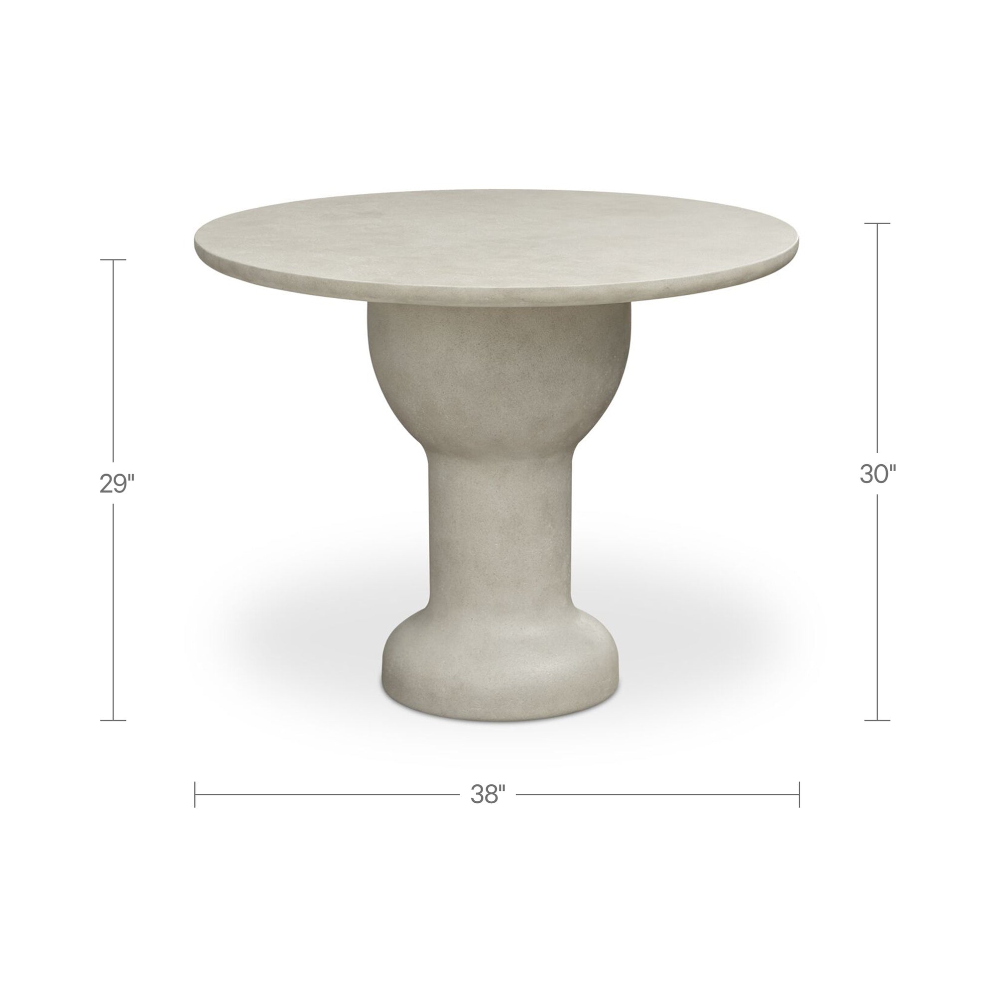 Magnolia Outdoor Café Table Cream