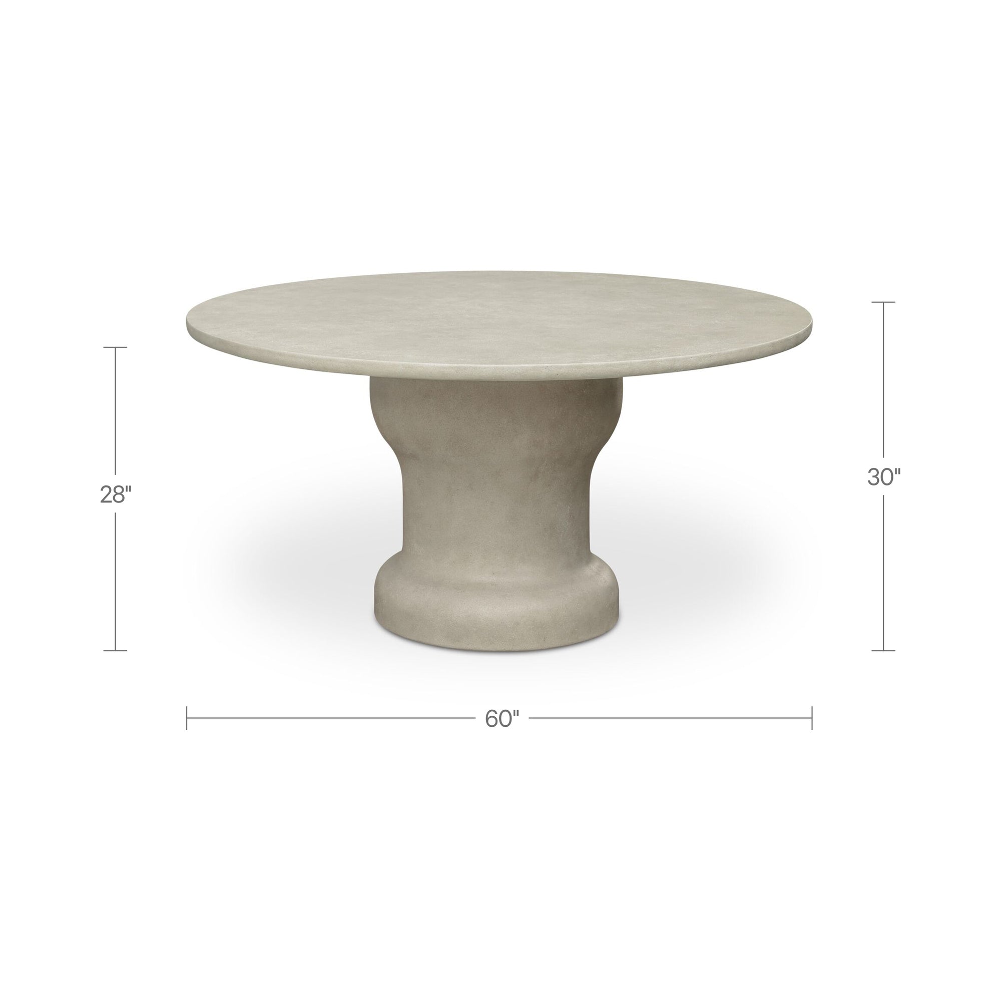 Magnolia Outdoor Dining Table Cream
