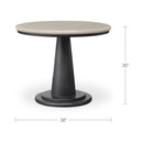 Esme Outdoor Cafe Table Cream