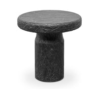 Nia Outdoor Side Table Charcoal