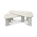 Sophie Outdoor Nesting Table Set Cream Lacquer