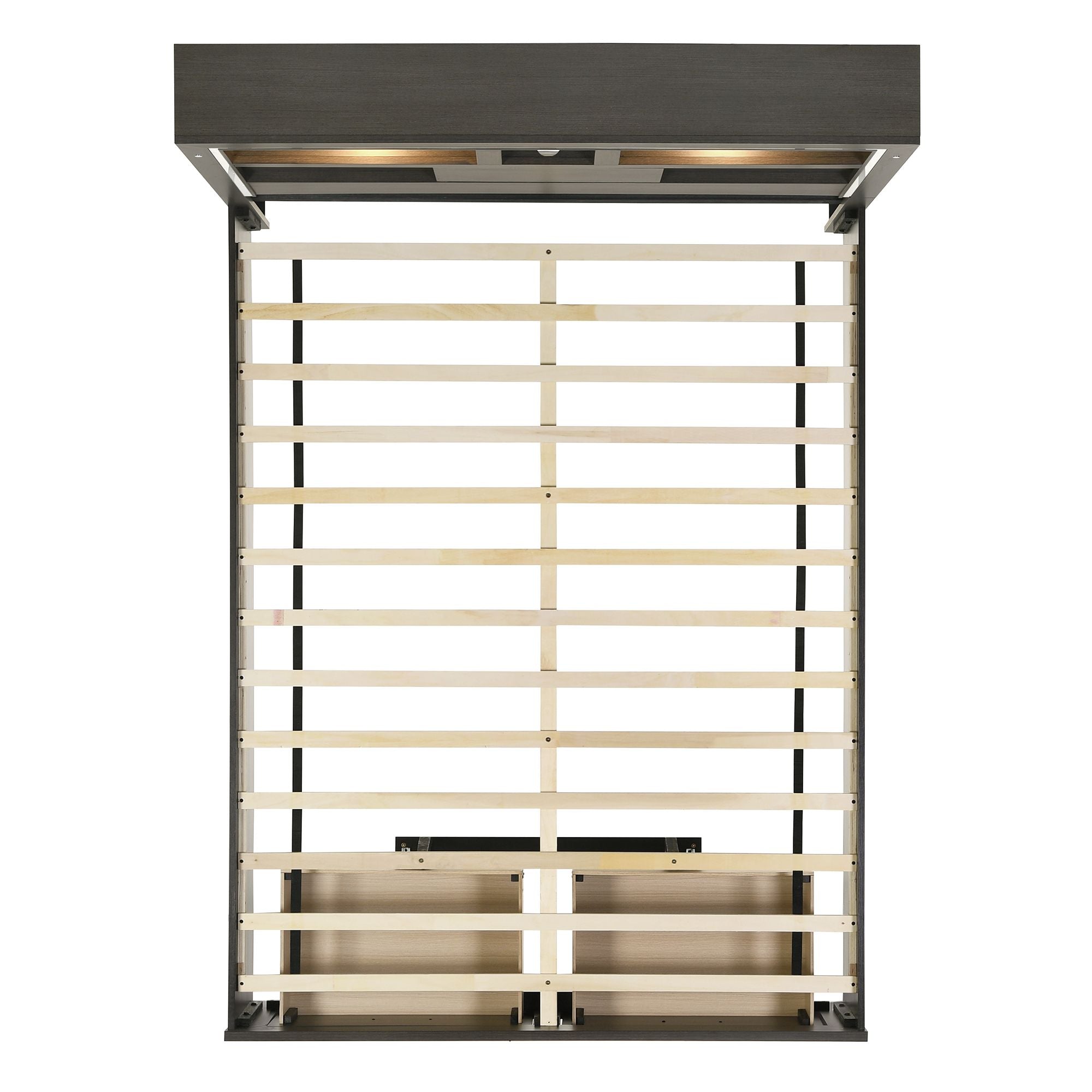 Sasha-Queen-Music-Bed-W/Led-Light-in-Grey