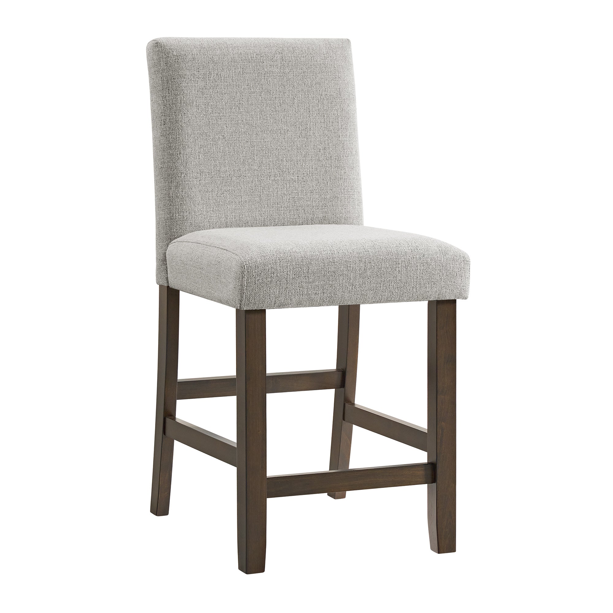 Seneca-Counter-Side-Chair-with-Grey-Fabric-in-Brown-(2-Per-Carton)