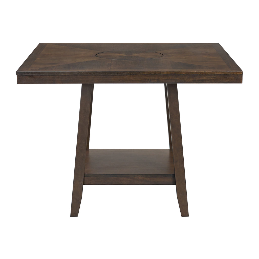 Seneca-Square-Counter-Table-with-Lazy-Susan-in-Brown