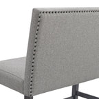 Seneca-8PC-Counter-Height-Dining-Set-in-Grey-Table,-Four-Chairs-and-Complete-Bench