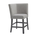 Seneca-8PC-Counter-Height-Dining-Set-in-Grey-Table,-Four-Chairs-and-Complete-Bench