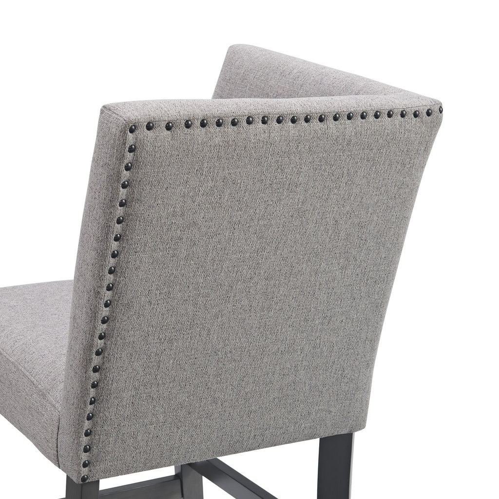 Seneca-Counter-3PC-Corner-Bench-Grey-Fabric-in-Grey