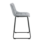 Seth-(-QSD6099-5B)-30""-Linen-Grey-Bar-Stool-(2-Per-Carton)