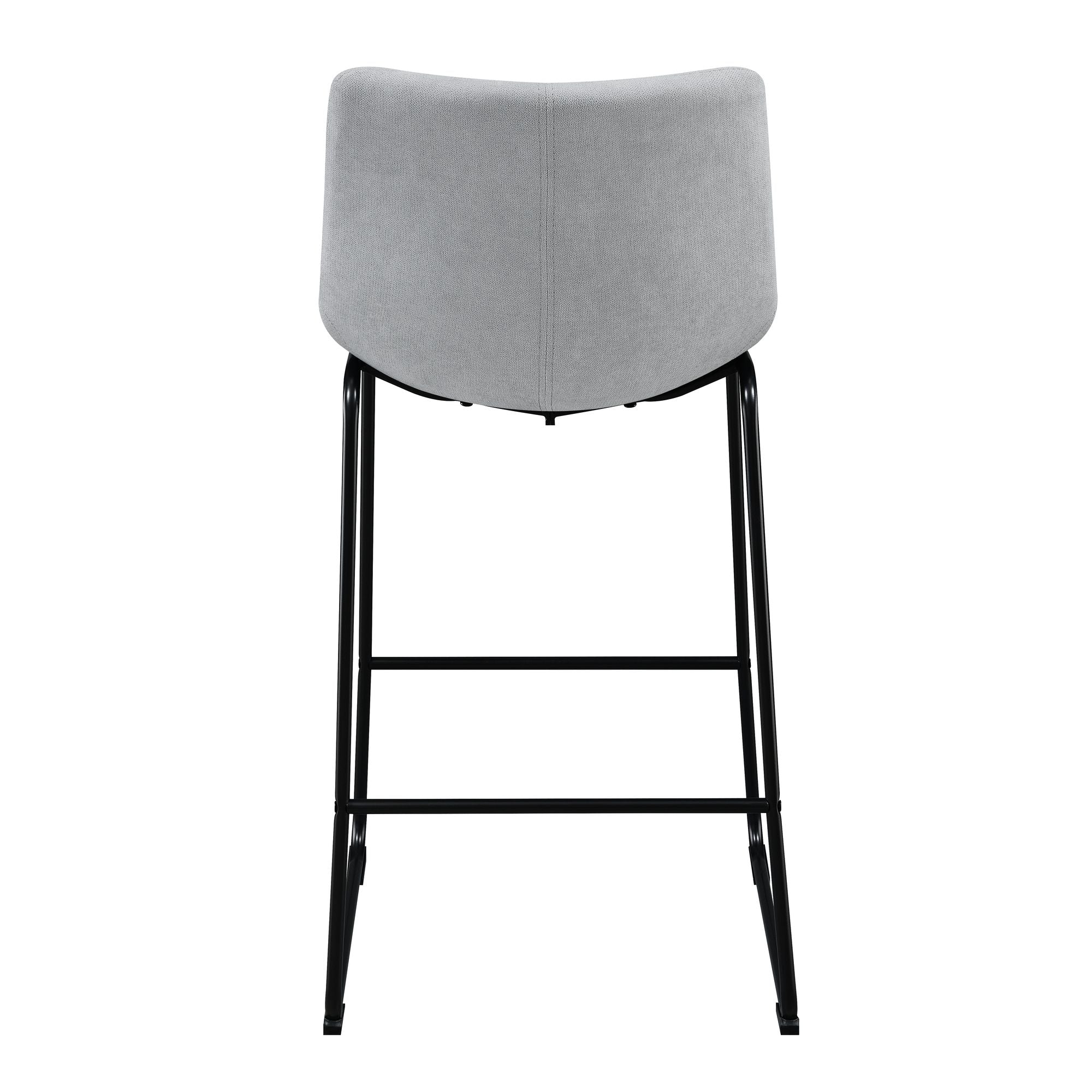 Seth-(-QSD6099-5B)-30""-Linen-Grey-Bar-Stool-(2-Per-Carton)