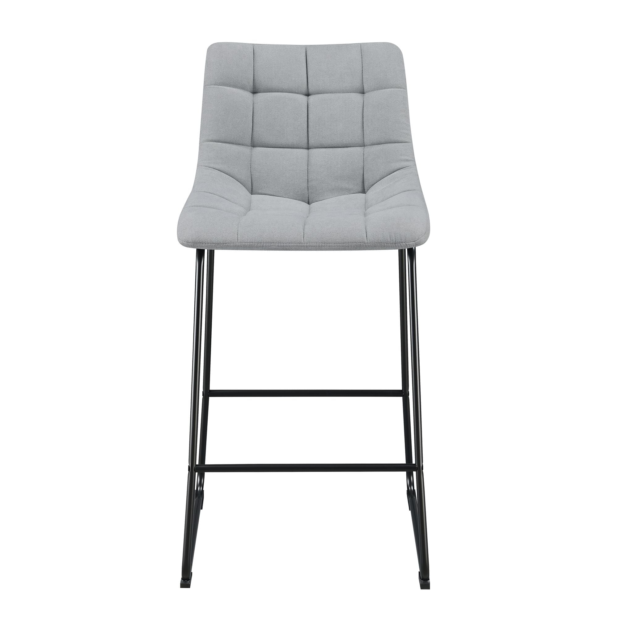 Seth-(-QSD6099-5B)-30""-Linen-Grey-Bar-Stool-(2-Per-Carton)