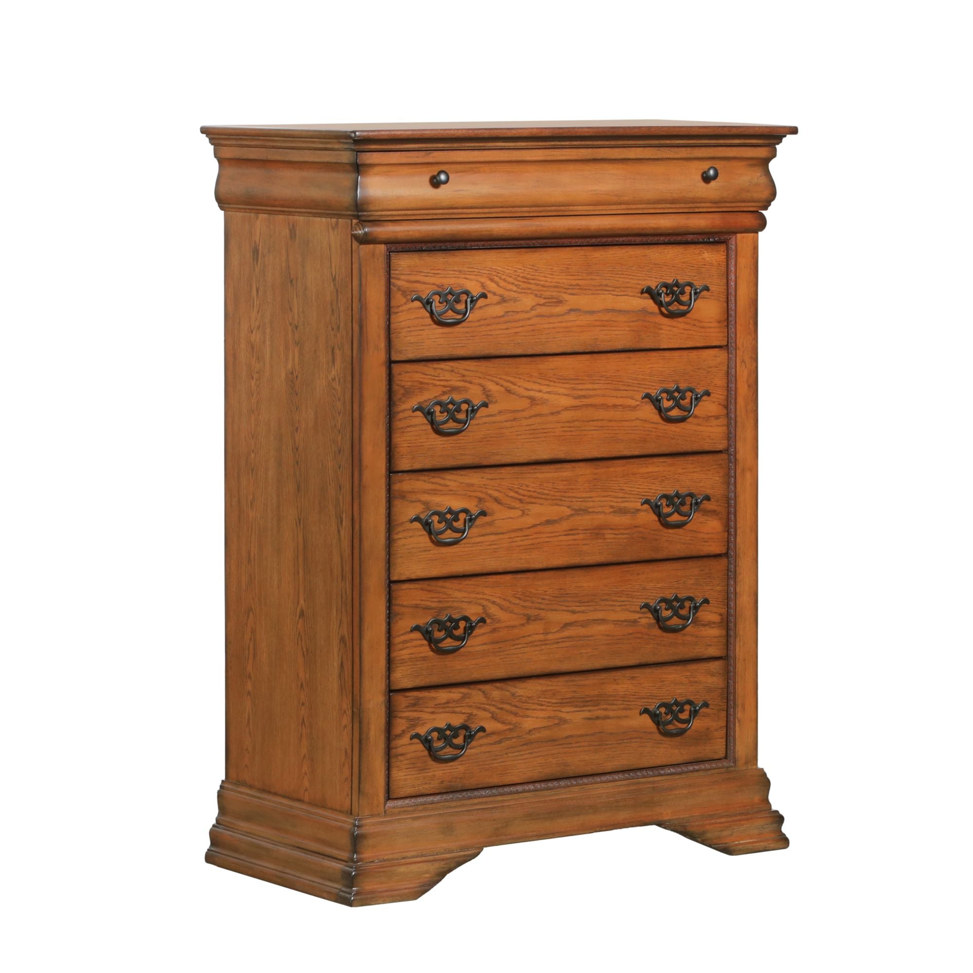 (B4850-30)-Shenandoah--6-Drawer-Chest--Classic-Oak