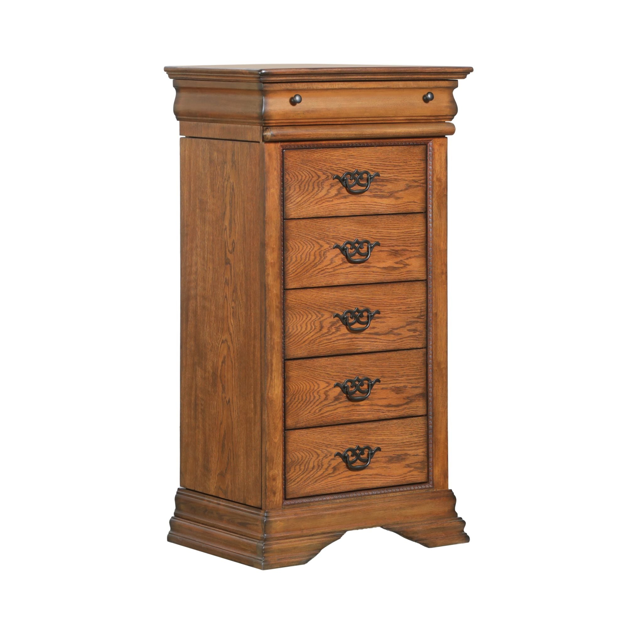 (B4850-31)-Shenandoah--Lingerie-Chest--Classic-Oak