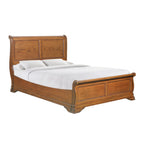 (B4850-68F)-Shenandoah--King-Low-Profile-Bed--Classic-Oak
