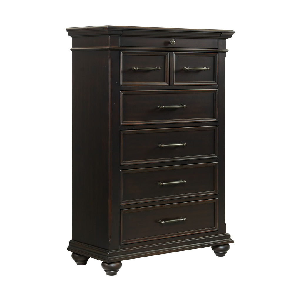 Slater-Queen-Platform-Storage-6PC-Bedroom-Set-Black