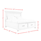Slater King Bed Black