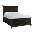 Slater Queen Platform Storage 3-piece Bedroom Set Black
