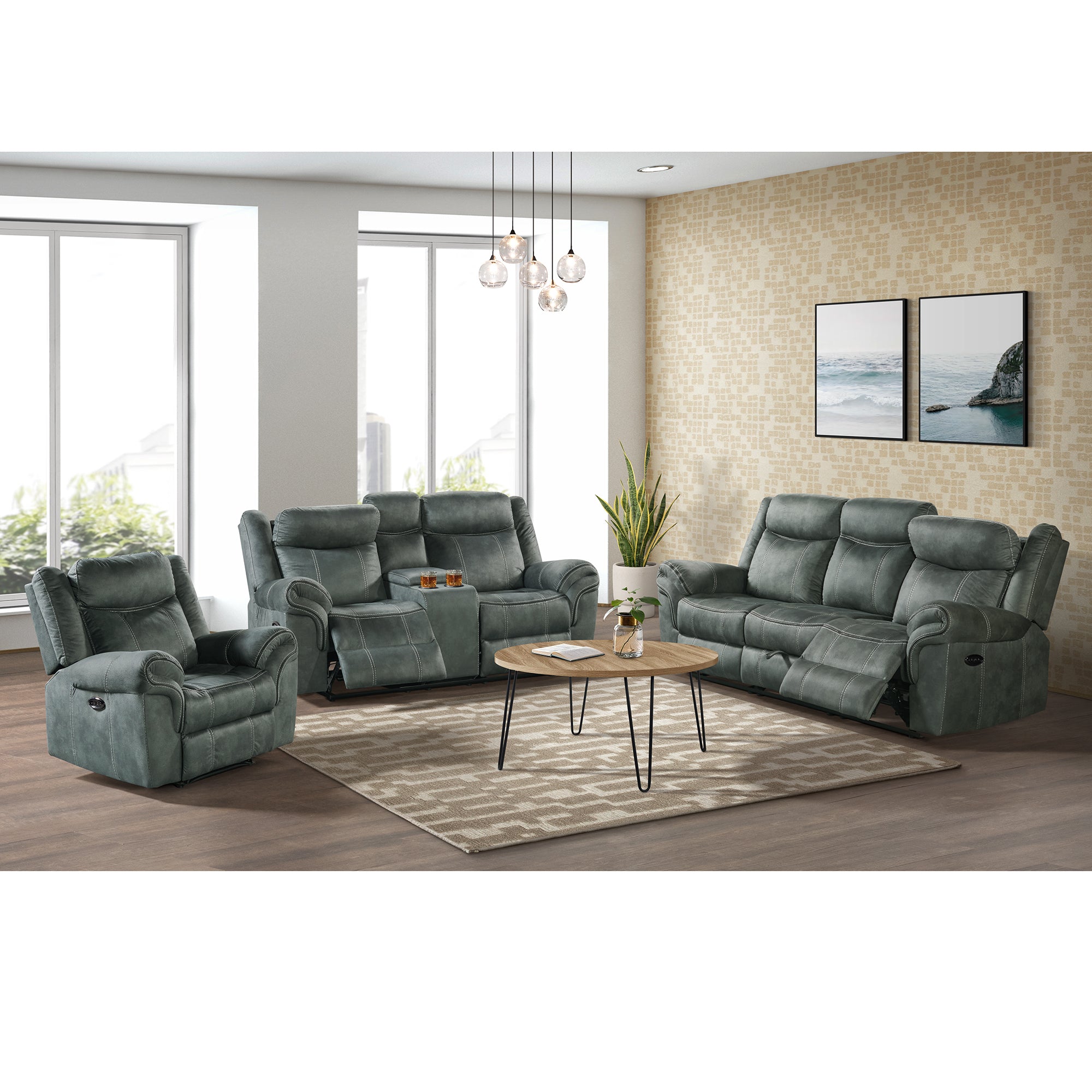 Sorrento-Power-Motion-Loveseat-with-Power-Headrest-&-Console-in-FB367-Charcoal