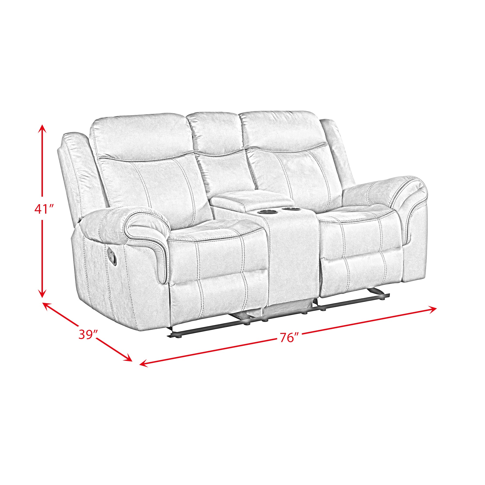 Sorrento-Motion-Loveseat-with-Console-in-T101-Brown