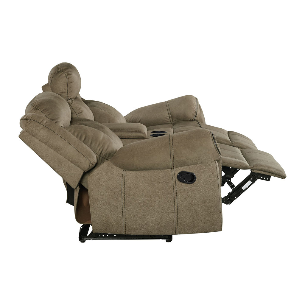 Sorrento-Motion-Loveseat-with-Console-in-T101-Brown