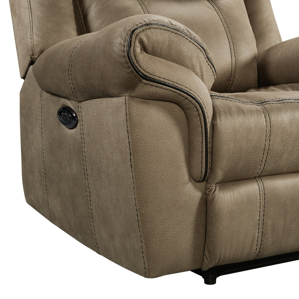 Sorrento-Power-Motion-Loveseat-with-Power-Headrest-&-Console-in-T101-Brown