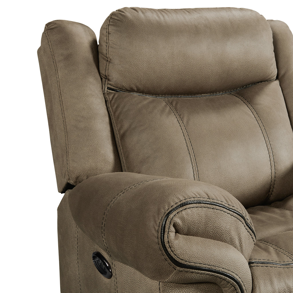 Sorrento-Power-Motion-Loveseat-with-Power-Headrest-&-Console-in-T101-Brown