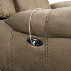 Sorrento-Power-Motion-Loveseat-with-Power-Headrest-&-Console-in-T101-Brown