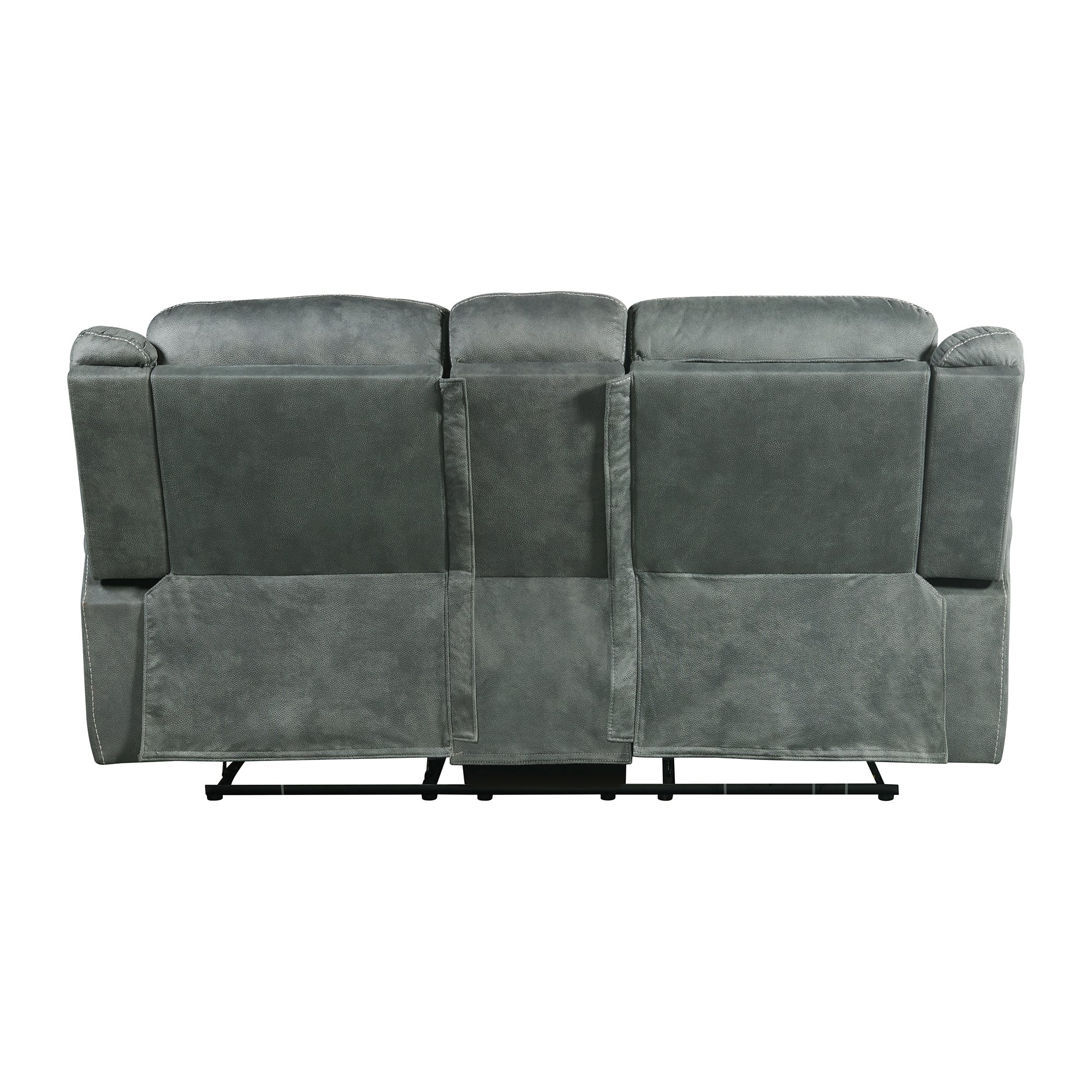 Sorrento-Power-Motion-Loveseat-with-Power-Headrest-&-Console-in-FB367-Charcoal