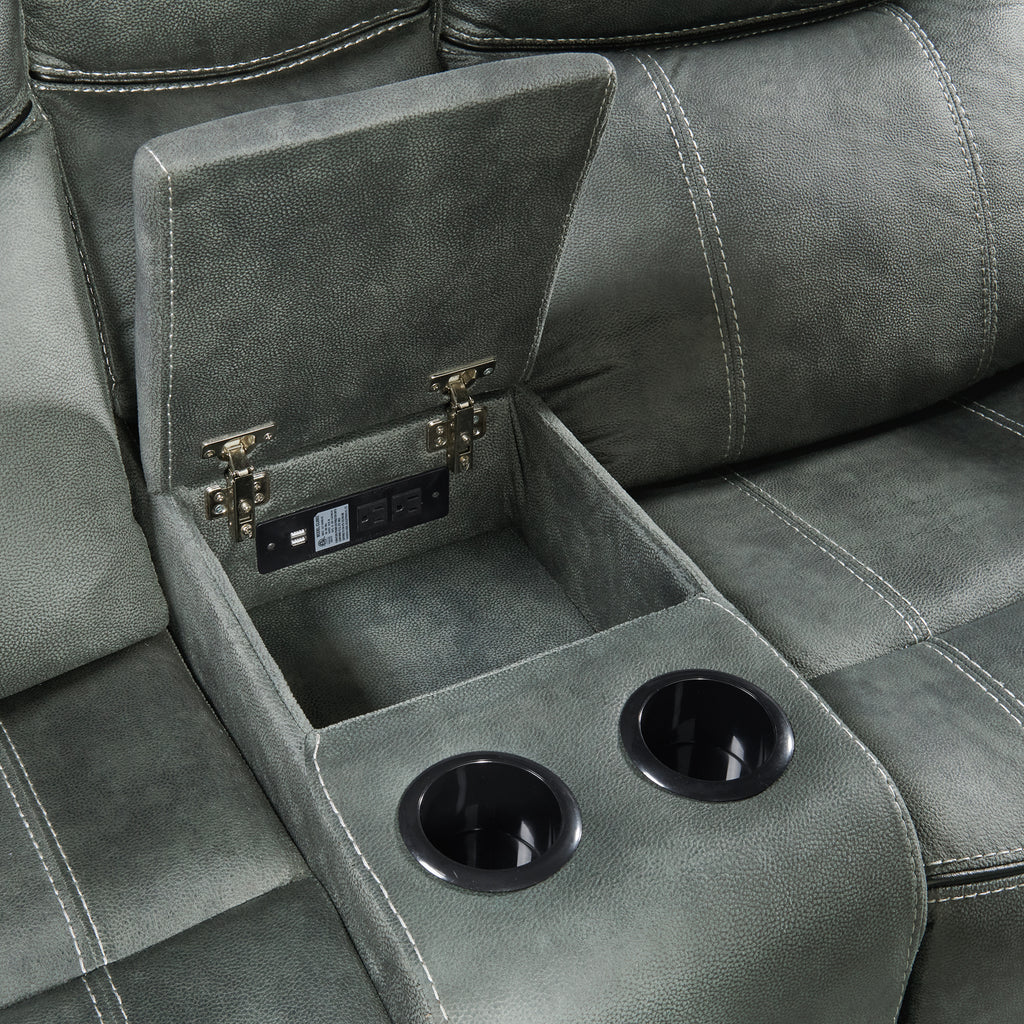 Sorrento-Power-Motion-Loveseat-with-Power-Headrest-&-Console-in-FB367-Charcoal