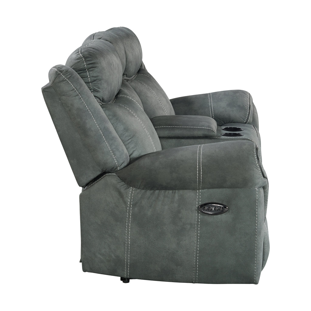 Sorrento-Power-Motion-Loveseat-with-Power-Headrest-&-Console-in-FB367-Charcoal