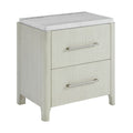 South-Beach-2-Drawer-Nightstand-with-USB-&-White-Marble-Top-in-Almond-White