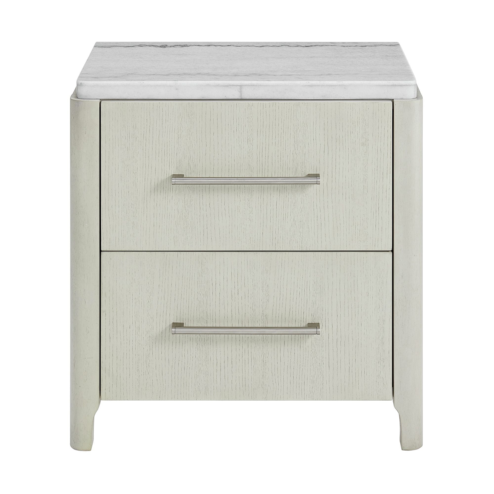 South-Beach-2-Drawer-Nightstand-with-USB-&-White-Marble-Top-in-Almond-White